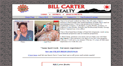 Desktop Screenshot of billcarterrealty.com
